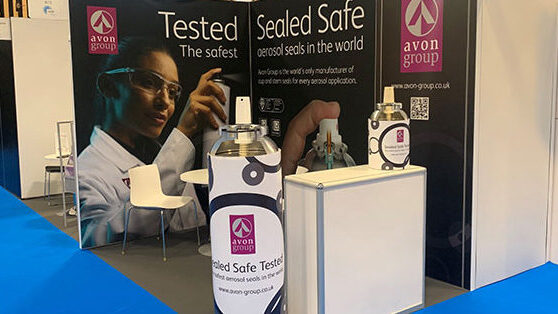 Avon Group Exhibition Stand at the ADF exhibition and conference 2024 in Paris