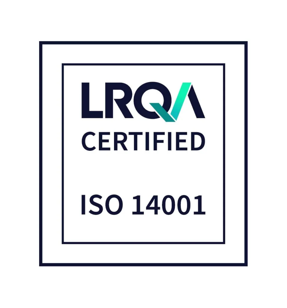 LRQA Certified ISO 14001
