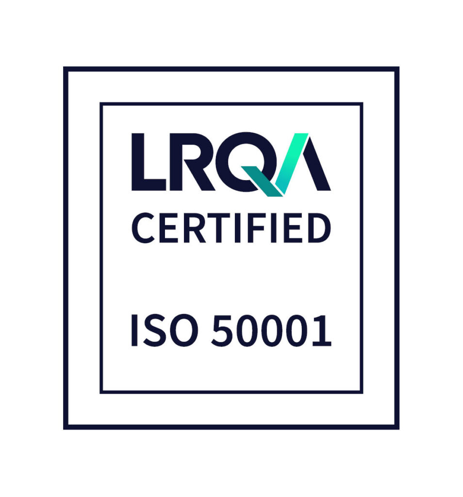 LRQA Certified ISO 50001